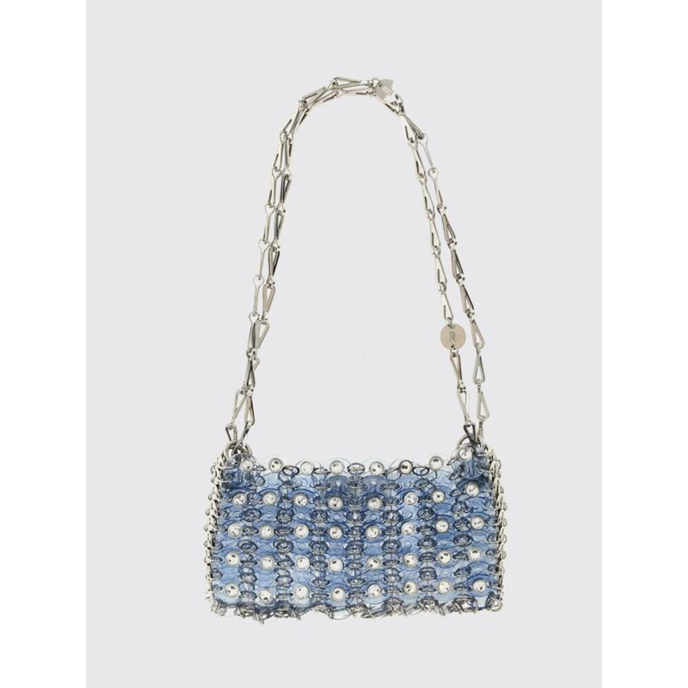 Rabanne Women Rabanne 1969 Nano Shoulder Bag In Resin And Metal Mesh